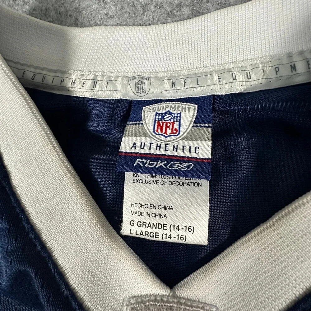 Reebok NFL Chargers Jersey Youth Large Navy LaDainian Tomlinson 21 Stitched